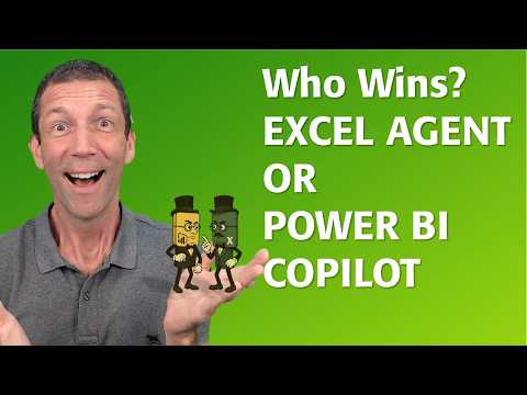 Which is better?  Power BI Copilot v Excel Agent Mode 