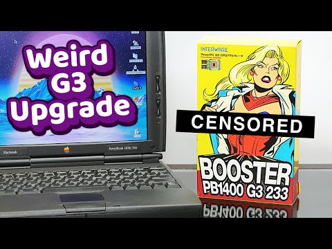 Building a Super-Powered G3 PowerBook 1400 with a Weird Japanese Accelerator