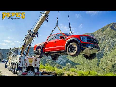 New Ford Raptor Launches Off a Mountain with NO DAMAGE!