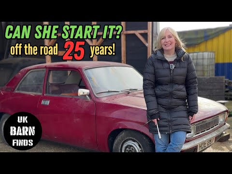 First Start After 25 Years? Claire Takes On a 1974 Austin Allegro Mk1