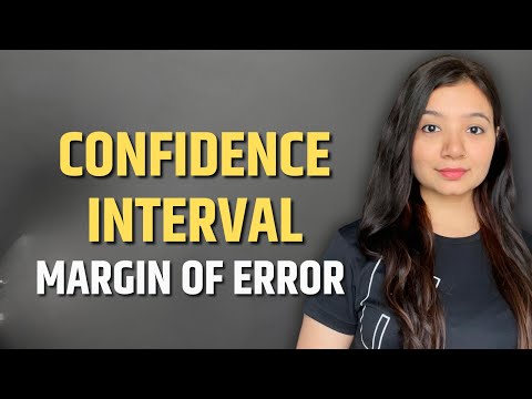 Confidence Interval | Interval Estimation | Margin of Error | Statistics Tutorial