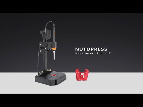 Unbox: 90W Heat Insert Press Kit for 3D Prints - Vertical Heat Set Insert Tool – Fast & Precise
