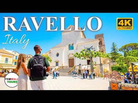 Ravello, Italy Walking Tour ๐ฎ๐น | Villa Cimbrone, Villa Rufolo & the Terrace of Infinity | 4K