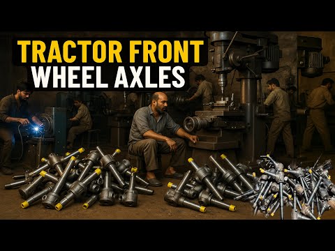 How to Manufacture vehicle wheel Axles: Inside the Factory Process”