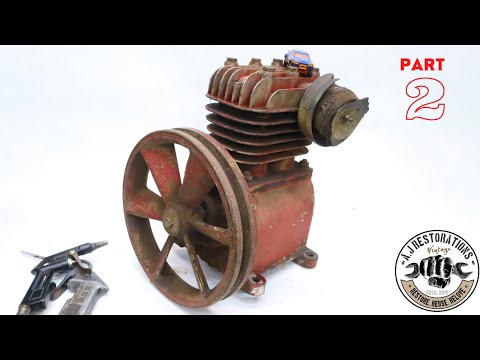 Old Air Compressor Restoration [Part 2 of 2]