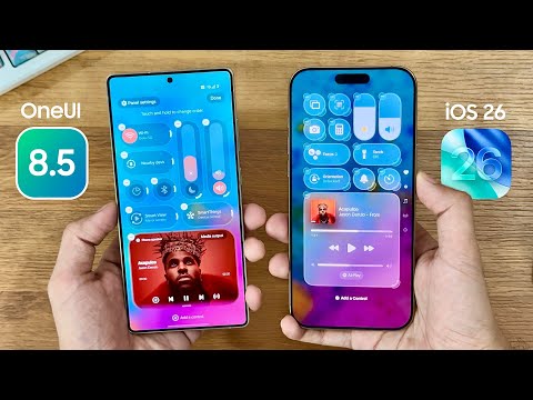 Samsung One UI 8.5 vs iOS 26 - COMPARISON