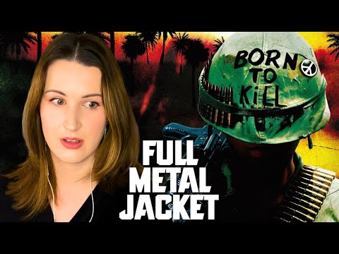 FULL METAL JACKET (1987) | BRITISH GIRL FIRST TIME WATCHING | MOVIE REACTION