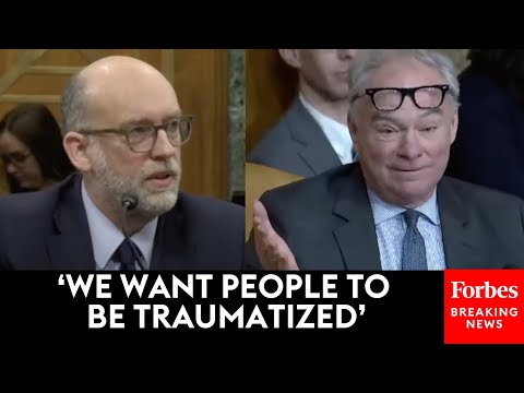 Tim Kaine Confronts Trump's OMB Nominee Vought With His Own Words About Villifying Federal Workers