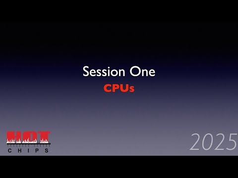 HC2025-S1: CPUs