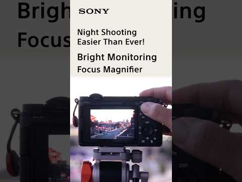 DID YOU KNOW Sony Cameras Make Night Shooting Easier Than Ever?