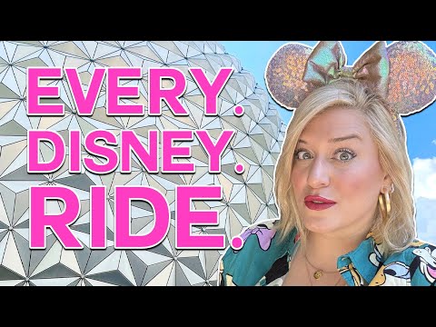 EVERY Disney World Ride In ONE DAY: EPCOT | Ride & Rank Challenge