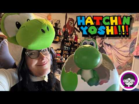 Real Hatching Animatronic Yoshi - The Greatest Toy Ever!!! Hatchin' Yoshi: By Spin Master