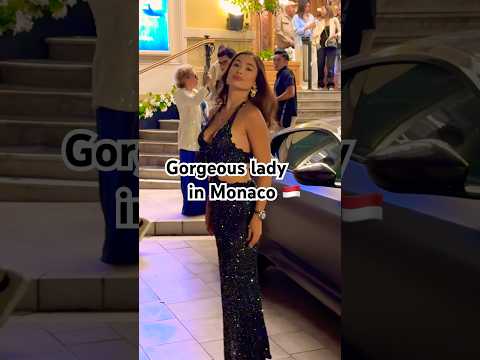 🇲🇨Gorgeous lady #monaco #luxury