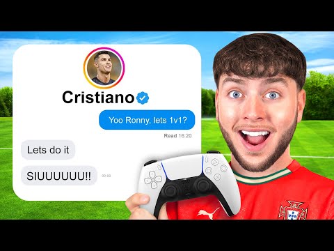 I DM’d 100 Footballers To Play Me & IT WORKED!