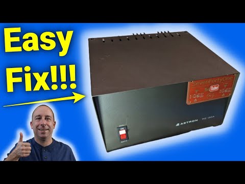 Ham Radio Power Supply Repair - Easier Than You Think!