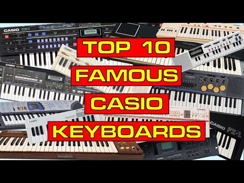 Top 10 Famous Casio Keyboards
