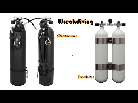 Sidemount or Backmount for Wreckdiving