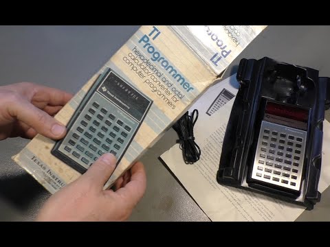 "New" TI Programmer calculator from 1977 (PWJ260)
