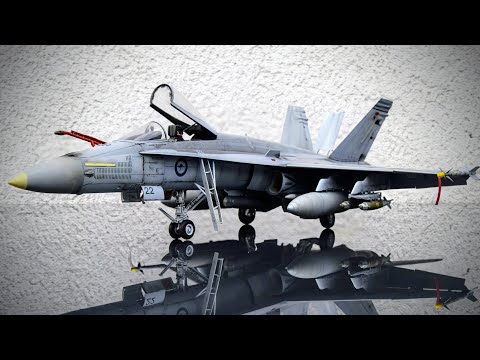 Building the RAAF F/A-18A Hornet | 1/48 Kinetic Kit + Full Reskit Upgrade Set