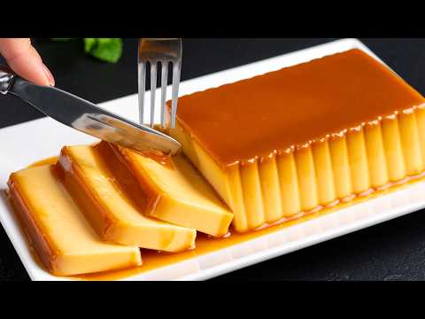 NUR MILCH UND BANANE! Das köstlichste italienische Dessert in 5 Minuten! Kein Backen! Trick!