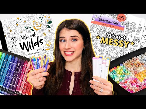 I Tried EVERY COLORING TECHNIQUE I've Been AVOIDING...