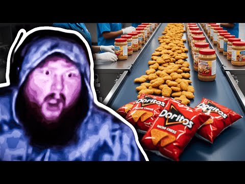 CaseOh Reacts To How His Favorite Food Is Made | COMPILATION