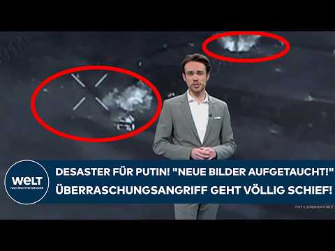 UKRAINE-KRIEG: Desaster für Putin! "Neue Bilder aufgetaucht" Überraschungsangriff geht völlig schief