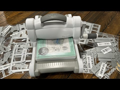 Craft With Me - Let’s Try Out The New Die Cuts With My Big Shot