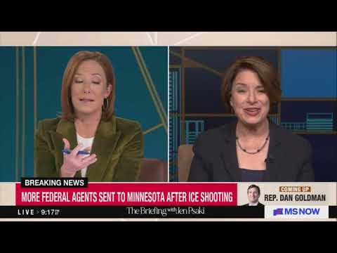 Sen. Klobuchar’s Full Interview with Jen Psaki: Minnesota is the Center of America’s Heartbreak