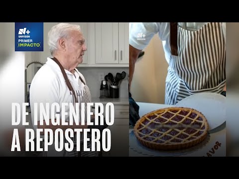 Abuelo reinventa su vida en la repostería