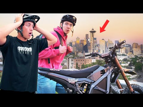 We took our 85mph E-Motos to the City…