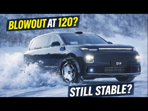 Leapmotor D19 Icy Road Test Shows Next Level Stability