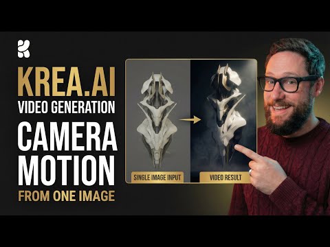 Krea.ai Video Generation: Camera Motion and Lighting From One Image