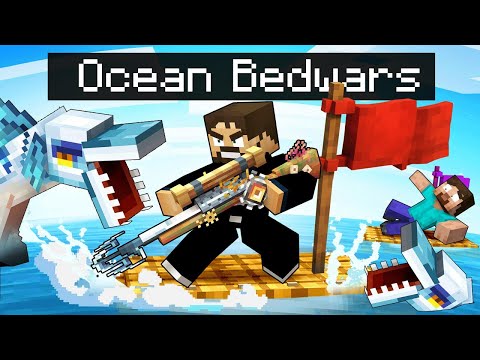 Sea Monster Bed Wars in Minecraft