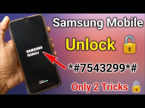 How To Unlock Samsung Galaxy All Phones Forgot pin on samsung mobile ka lock kaise tode 2023
