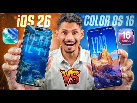 ColorOS 16 vs iOS 26 (Is ColorOS Copied from iOS?) 😱 Smoothest OS in 2025?