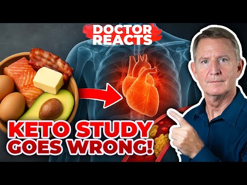 The Keto Cholesterol Study Went Terribly WRONG! - Doctor Reacts