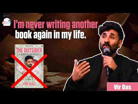 The Outsider: A Memoir for Misfits | Vir Das in conversation with Sanjoy K. Roy