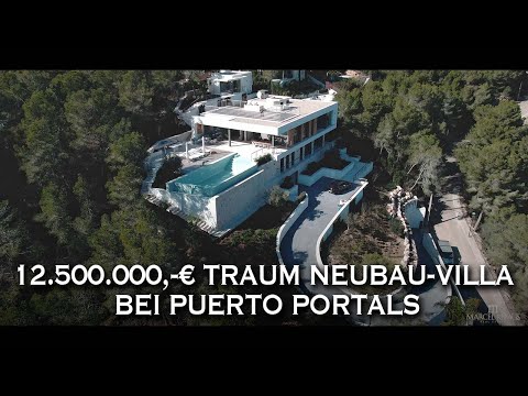 DREAM NEW-BUILD VILLA NEAR PUERTO PORTALS MALLORCA TOUR WITH MARCEL REMUS