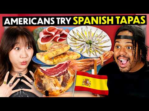 Americans Try Spanish Tapas For the First Time
