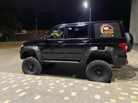 Лаптеры на уаз патриот и много лифта +225мм