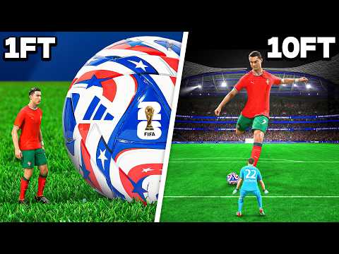 World Cup But Every Goal A Player Turns Giant