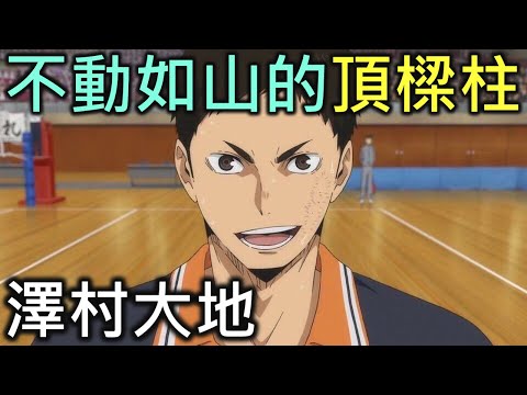 排球少年人物誌09｜不動如山的頂樑柱澤村大地【RIVER排球少年人物誌】