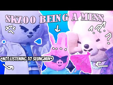 SKZOO BEING MORE CHAOTIC THAN SKZ [Skzoo are basically skz's clones]