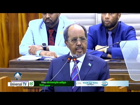 Xasan sheekh " "Soomaaliya waxaa ka go'an in si walba u difaacdo dalkeeda"