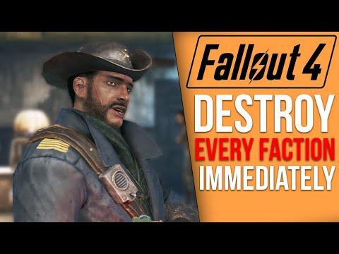 What Really Happens if You DESTROY Every Faction Immediately in Fallout 4?