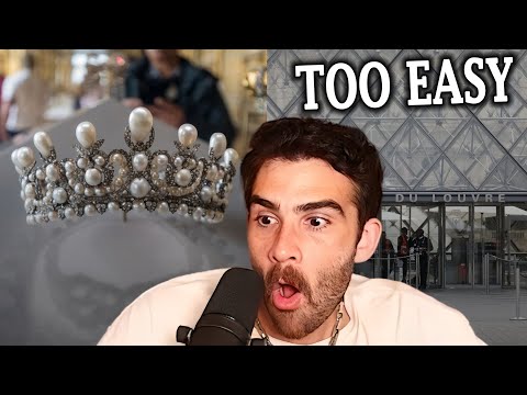 The EASIEST Heist In Human History At The Louvre | HasanAbi Reacts