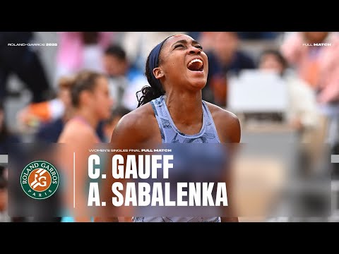 Full match Gauff vs Sabalenka final | Roland-Garros 2025