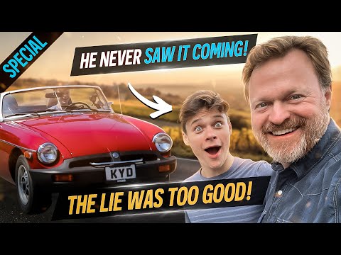 KYD Special: We Surprised Caleb with an MGB