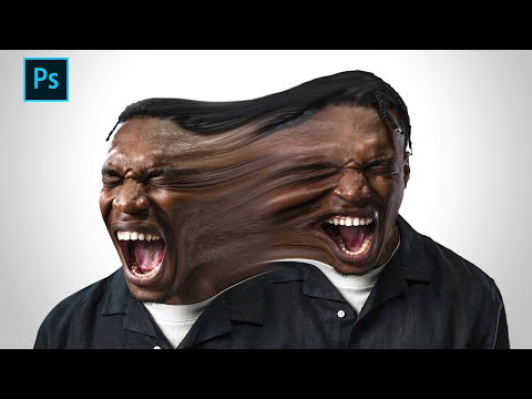 Photoshop Tutorial | Liquid Stretch Photo Manipulation | Photo Effect